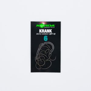 Korda Krank mikro szakállas pontyozó horog 2-4-6-8 méretben
