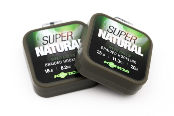 Korda Super Natural Weedy Green 18lb/25lb előkezsinór