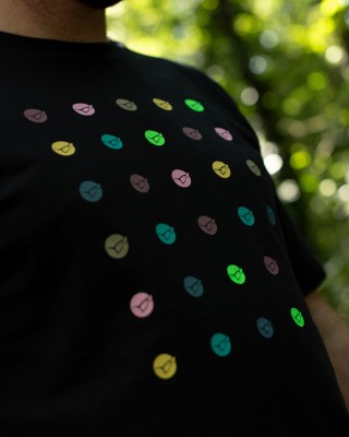 Korda - LE Dot Tee Black S-M-L-XL-XXXL - Image 3
