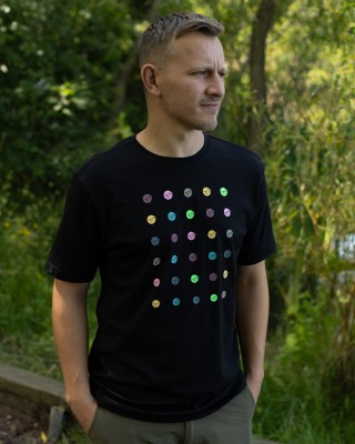 Korda - LE Dot Tee Black S-M-L-XL-XXXL - Image 4