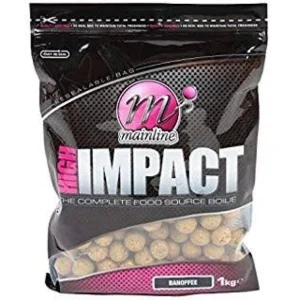 Mainline - High Impact Boilies Banoffee 20mm, 1 kg