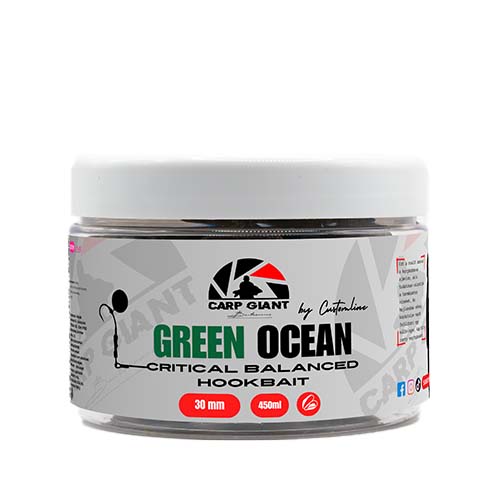 CarpGiant Green Ocean Critical kritikusan kiegyensúlyozott horogcsali 20mm - 24mm - 30mm - Image 2
