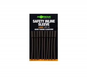 Korda - Safety Inline Sleeve Small/Medium/Large Nano Tubing/Leadcore speciális betét 3 méretben