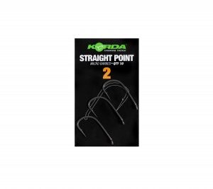 Korda Straight Point mikro szakállas pontyozó horog 2-3-4-5-6 méretben