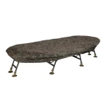 Trakker Levelite Oval MF-HDR Wide Sleep System erősített horgász ágy + hálózsák - 130 kg