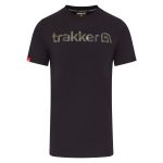 Trakker CR Logo T Shirt black camo fekete póló S-M-L-XL-XXL-XXXL