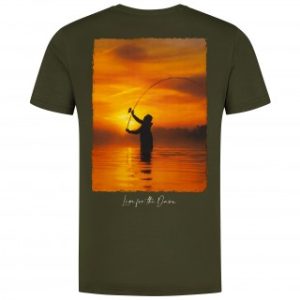 Korda - Sunrise Tee | Dark Olive zöld póló S-M-L-XL-XXL-XXXL