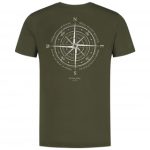 Korda Compass Tee | Dark Olive zöld póló S-M-L-XL-XXL-XXXL