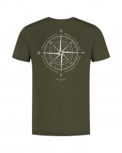Korda Compass Tee | Dark Olive zöld póló S-M-L-XL-XXL-XXXL