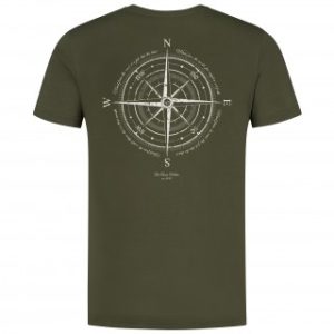Korda Compass Tee | Dark Olive zöld póló S-M-L-XL-XXL-XXXL
