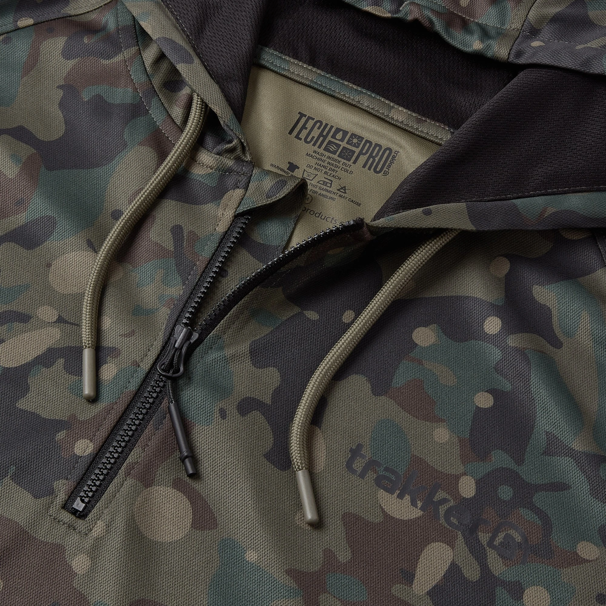 Trakker Camo UV Hooded Shirt S-M-L-XL-XXL-XXXL - Image 3