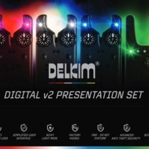Delkim - Digital v2 Presentation Set - 2 Rod Set kapásjelző szett