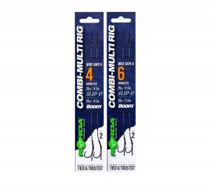 Korda - Combi Multi Rig Wide Gape 4-6 horogméretben előkötve szakáll és szakállmentes változatban