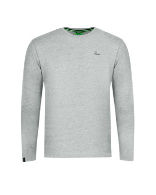 Korda Korda - Minimal Tee LS | Heather Grey S-M-L-XL-XXL-3XL-4XL