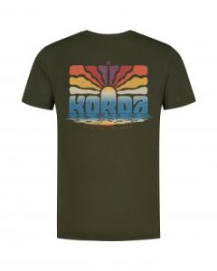 Korda Dawn Vibes Tee | Dark Olive S-M-L-XL-XXL-3XL-4XL