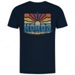 Korda Dawn Vibes Tee | Navy S-M-L-XL-XXL-3XL-4XL