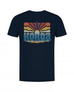 Korda Dawn Vibes Tee | Navy S-M-L-XL-XXL-3XL-4XL
